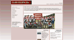 Desktop Screenshot of clubciclista53x13.asociaciones.segovia.es