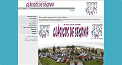 Desktop Screenshot of clasicossegovia.asociaciones.segovia.es