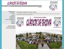 Tablet Screenshot of clasicossegovia.asociaciones.segovia.es