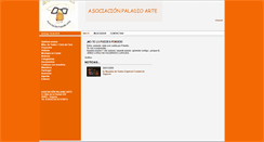 Desktop Screenshot of paladioarte.asociaciones.segovia.es